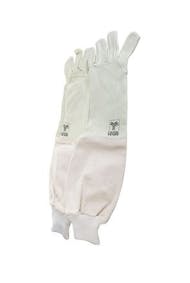 Leather gloves with long cuff size 9 Lega