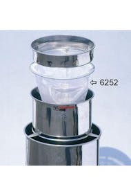 Replacement filter for double filtering