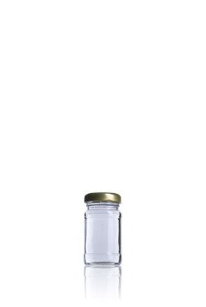 2.5 CYL 67ml TO 038 Embalagens de vidro Boioes frascos e potes de vidro para alimentaçao