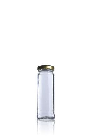 3.5 CYL 115ml TO 038 Embalagens de vidro Boioes frascos e potes de vidro para alimentaçao
