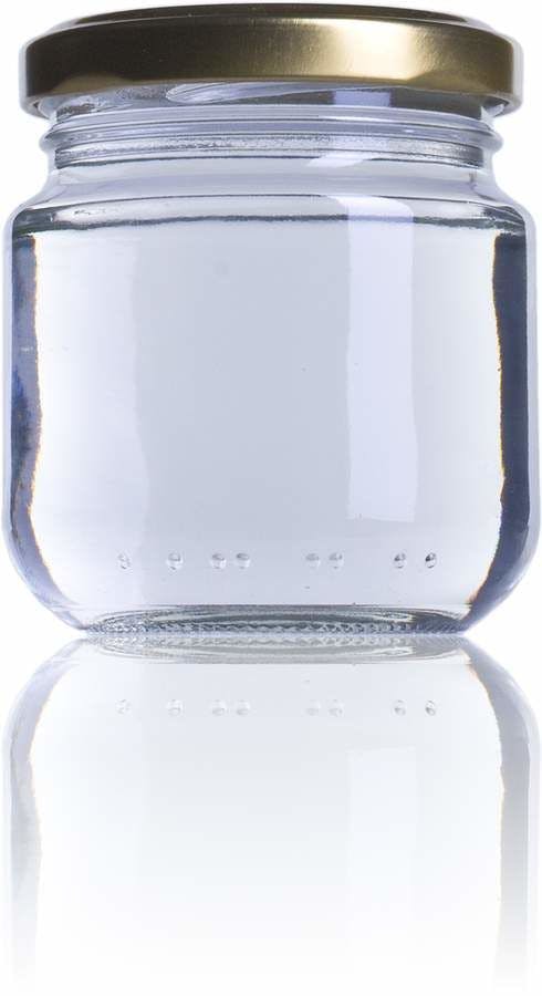 5 REF 151.4ml TO 058 Embalagens de vidro Boioes frascos e potes de vidro para alimentaçao