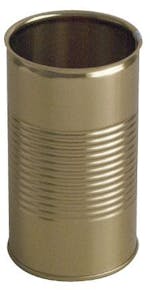 Boîte métallique cylindrique 10 oz 314 ml ouverture facile