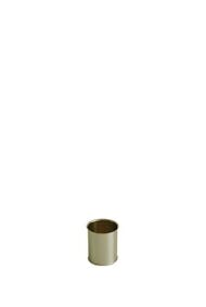 Lata de metal cilíndrica Minibar 125 ml fácil abertura