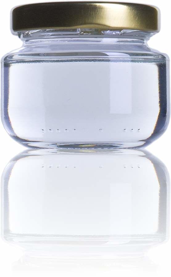 B 2 onzas 65ml TO 048 Embalagens de vidro Boioes frascos e potes de vidro para alimentaçao