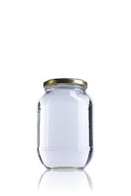Barril 850 850ml TO 077 Embalagens de vidro Boioes frascos e potes de vidro para alimentaçao