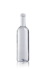 Bordalesa Ecova Estándar 75 BL 750ml Corcho STD 185 Embalagem de vidrio Botellas de cristal bordalesas