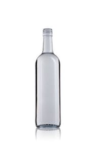 Bordelesa Ecova STD 75 BL BVS 750ml Rosca BVS30H44 Embalagem de vidrio Botellas de cristal bordalesas