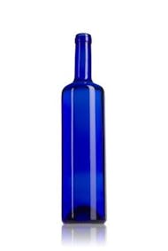 Bordalesa Sensación 75 AZ 750ml Corcho STD 185 Embalagem de vidrio Botellas de cristal bordalesas