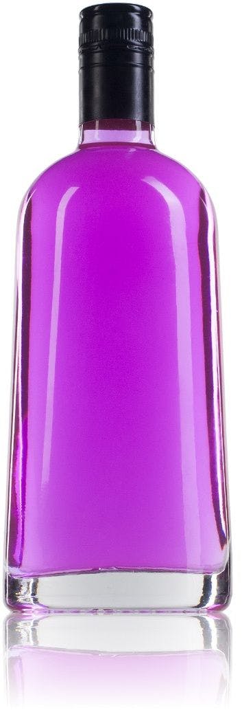 Licor Ovation 700 ml BVP   Embalagens de vidro Garrafas de cristal para licores
