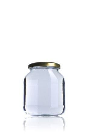 BOV 720 720ml TO 082 Embalagens de vidro Boioes frascos e potes de vidro para alimentaçao