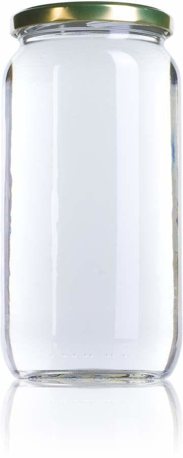Cuarto Galón 1000ml TO82-1018ml-TO-082-envases-de-vidrio-tarros-frascos-de-vidrio-y-botes-de-cristal-para-alimentación