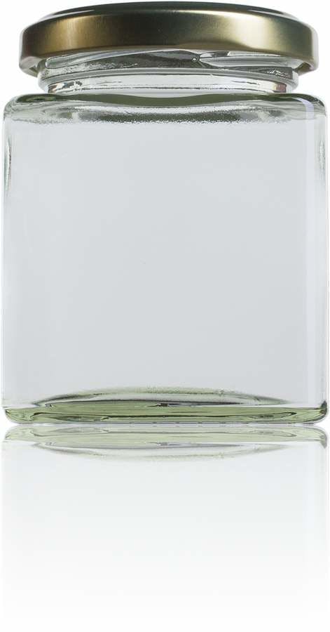 Cubic 212 ml TO 58 packs de verre pots bouteilles de verre de vitre contre nourriture