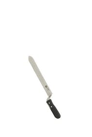 Couteau désoperculant avec manchette en plastique 21 cm dentelé
