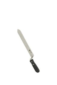 Couteau désoperculant avec manchette en plastique 24 cm dentelé