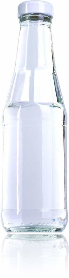 Ketchup 12 OZ 312ml TO 030 Embalagens de vidro Boioes frascos e potes de vidro para alimentaçao