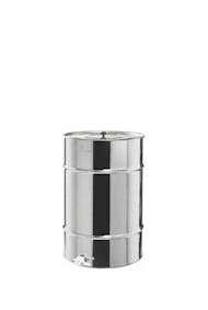 100  kg stainless steel honey storage tank with plastic tap