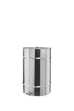 400 kg stainless steel honey storage tank with plastic tap
