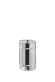 50 kg stainless steel honey storage tank with plastic tap