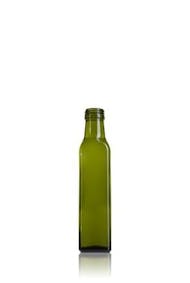 Marasca 250 AV marisa Rosca SPP (A315) Embalagens de vidrio Botellas de cristal   aceites y vinagres