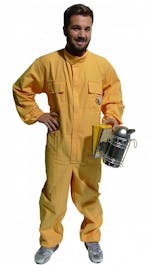 Yellow beekeeper's jumpsuit size S Lega
