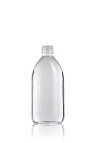 Ocean 500 ML PP28 Embalagens para laboratório e farmácia Garrafas frascos de vidro cristal para laboratório