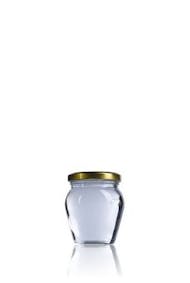 Vaso Orcio 212 ml TO 063 Embalagens de vidro Boioes frascos e potes de vidro para alimentaçao