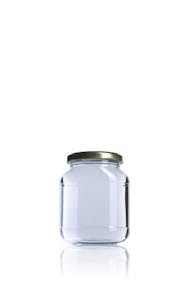 OV 370 370ml TO 066 Embalagens de vidro Boioes frascos e potes de vidro para alimentaçao