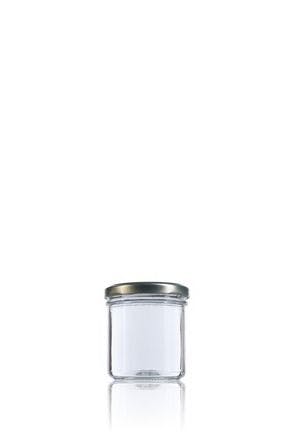 Recto 167 ml TO 066 Embalagens de vidro Boioes frascos e potes de vidro para alimentaçao