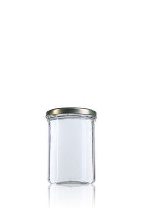 Recto 440 ml TO 082 Embalagens de vidro Boioes frascos e potes de vidro para alimentaçao