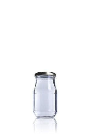 Salsa STD 245 245ml TO 058 Embalagens de vidro Boioes frascos e potes de vidro para alimentaçao