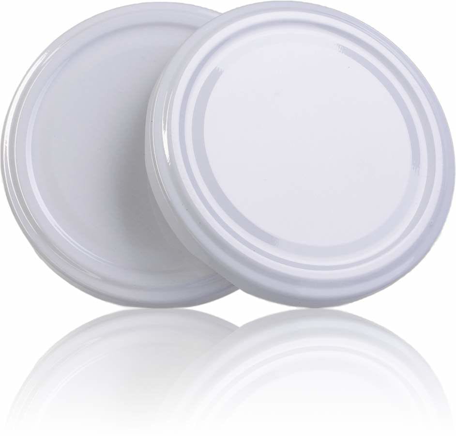 Couvercle TO 89 Blanc Pasteurisation sans bouton  MetaIMGFr Tapas de cierre
