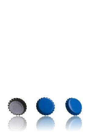 Tapón Corona 26 Azul Medio-sistemas-de-cierre-tapones