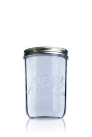 Airtight glass jar Le Parfait Wiss 1000 ml 110 mm 1000ml BocaLPW 110mm MetaIMGIn Tarros de vidrio hermeticos Le Parfait
