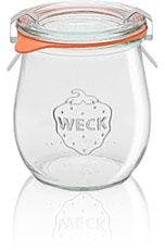 Weck Tulip wide glass jar 220 ml