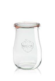 Weck Tulip wide glass jar 1750 ml