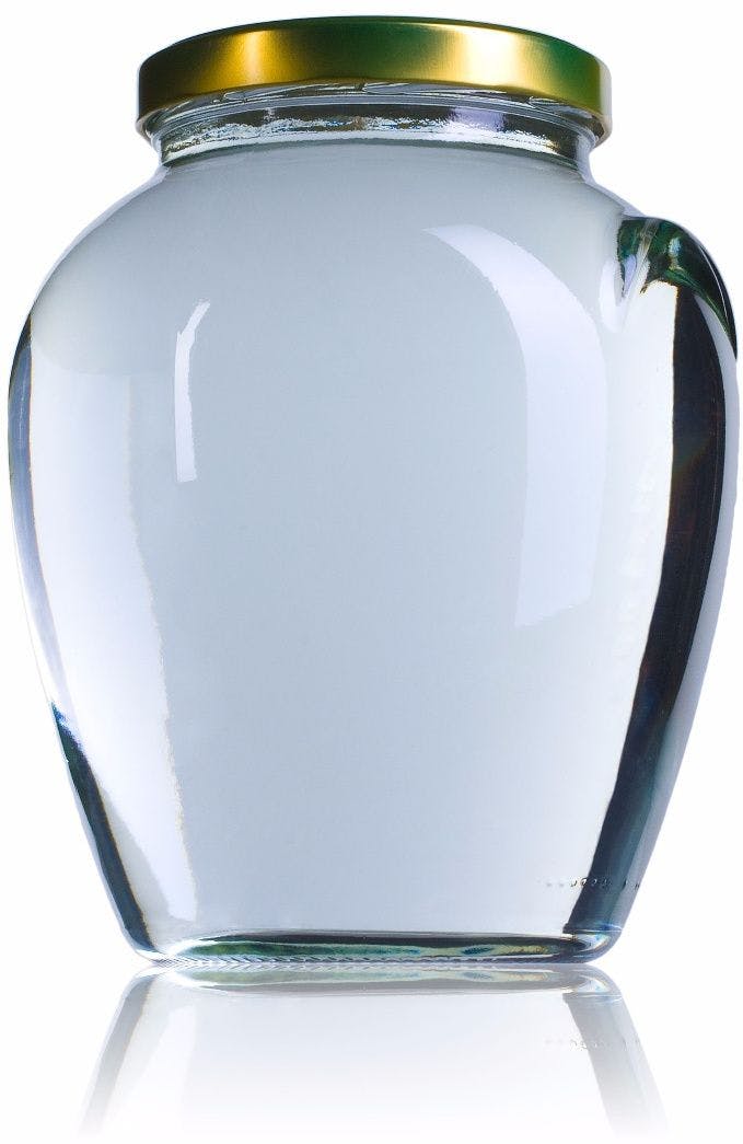 Vaso Orcio 1700 ml TO 110 Embalagens de vidro Boioes frascos e potes de vidro para alimentaçao