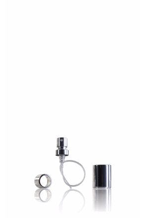 Silver atomizer with cap AG15